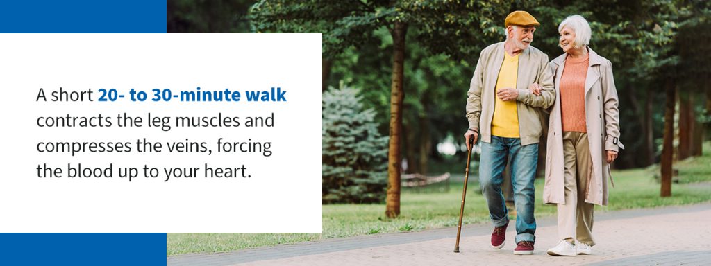 The benefits of walking